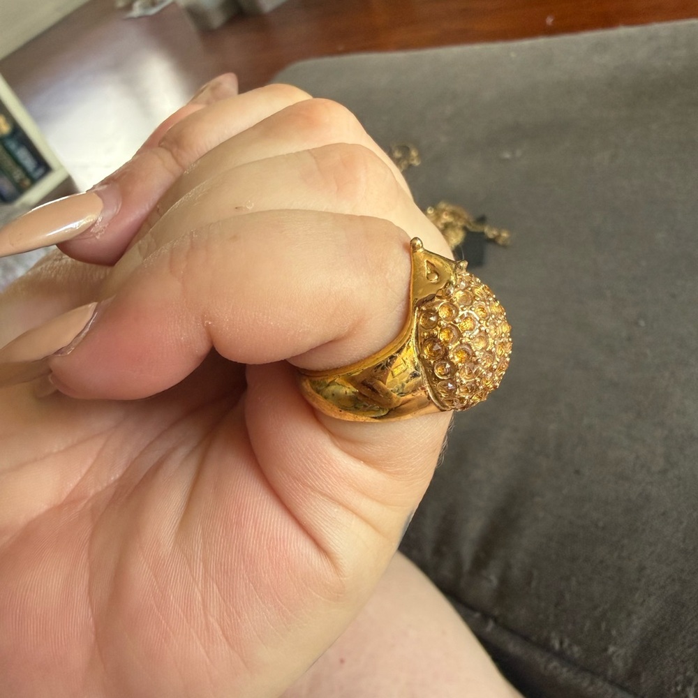 Kate Spade hedgehog ring - Picture 5 of 5